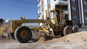 Karaköprü'de Hummalı Yol  Çalışması