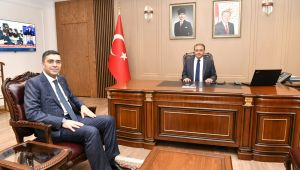 Vali Şıldak İl Emniyet Müdürünü Kabul Etti