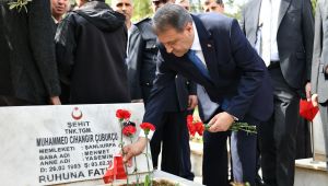 Vali Şıldak, Şehit Kabirlerini Ziyaret Etti