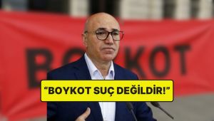 Mahmut Tanal: "Bir Markayı Boykot Etmek Suç Değildir!"