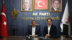 AK Parti İl Başkanı Günbegi Hilvan İlçesini Ziyaret Etti