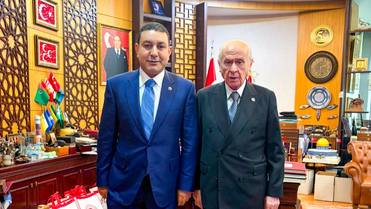 Başkan Özyavuz Devlet Bahçeli'yi Ziyaret Etti