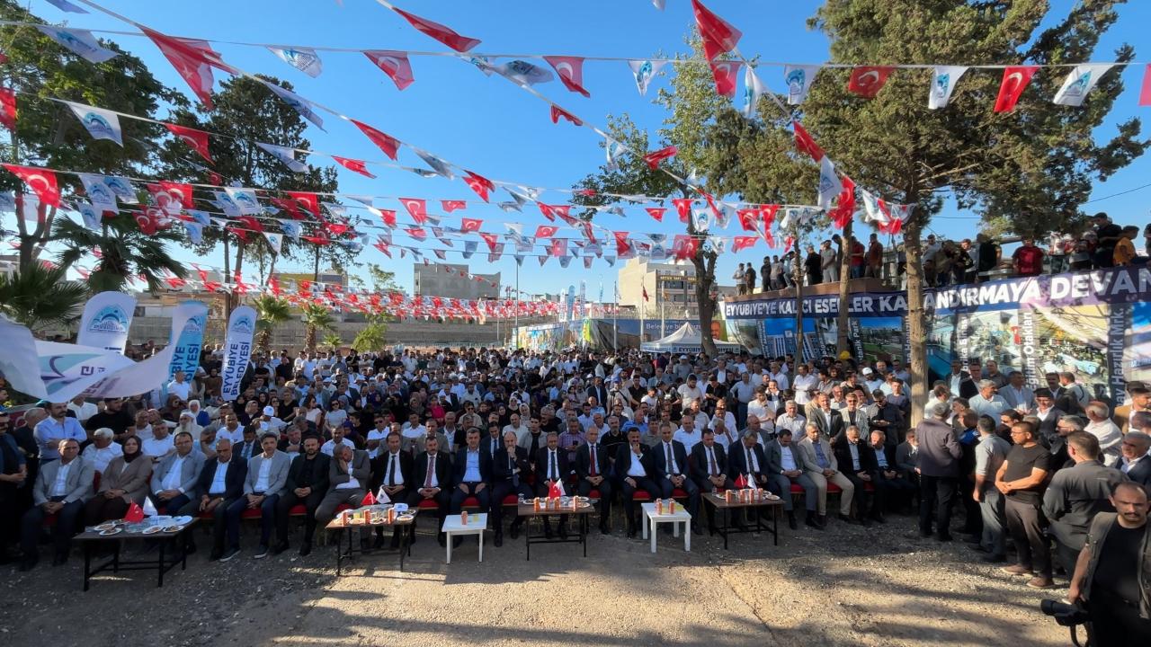 Eyyübiye Belediye Hizmet Binasının Temeli Atıldı