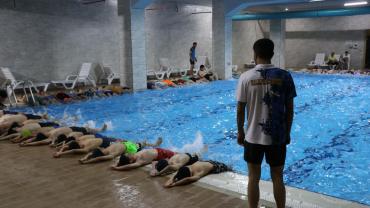 Haliliye Belediyesi Yaz Spor Okullarında Yüzme Kurslarıyla Yaz Dolu Dolu Geçiyor