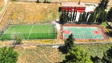 Harran'da Yapımı Tamamlanan Futbol, Voleybol Ve Basketbol Sahaları Hizmete Açıldı