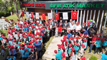 Karaköprü’de Sıfır Atık Marketler Resmen Hizmete Açıldı