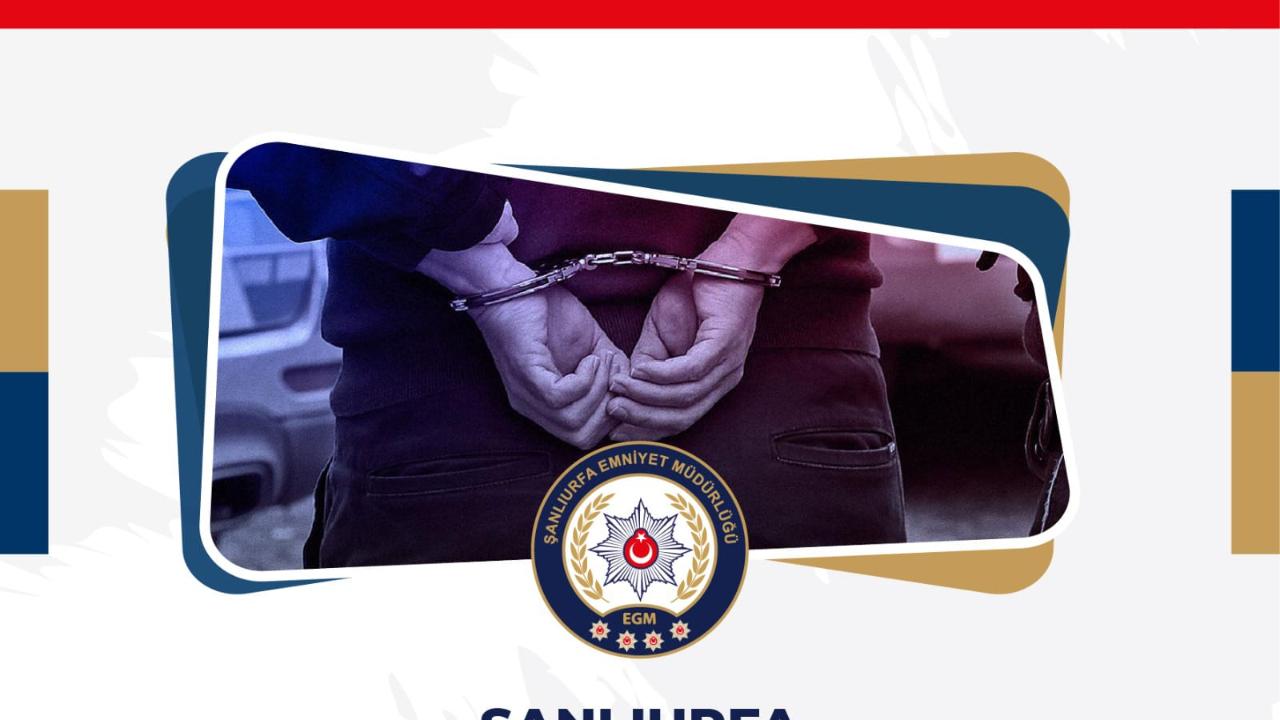 Şanlıurfa'da 20 Yıl Hapis Cezası Bulunan Firari Yakalandı