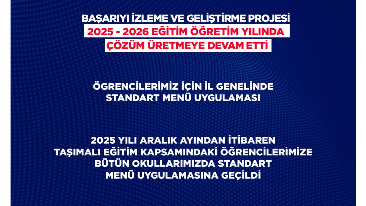 Şanlıurfa'da Eğitimin Her Alanında Kalıcı Adımlar