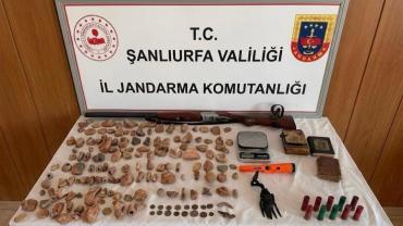 Şanlıurfa'da Tarihi Eser Operasyonu: 140 Parça Eser Ele Geçirildi