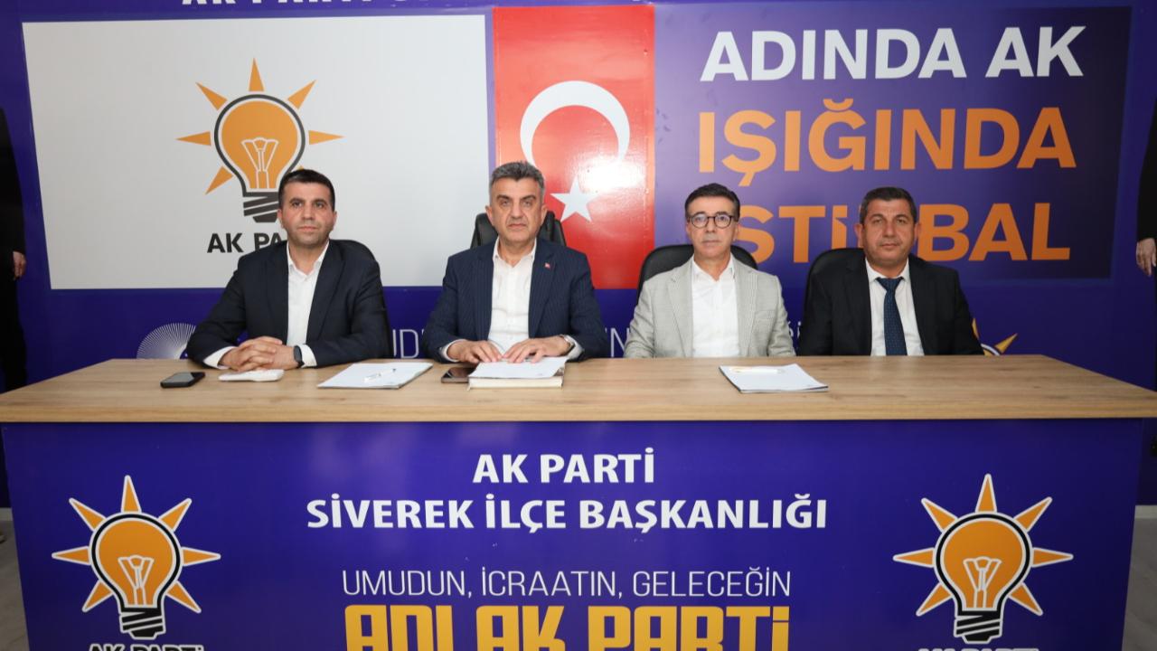 AK Parti İl Başkanı Günbegi Siverek'te Gönüller Kazandı