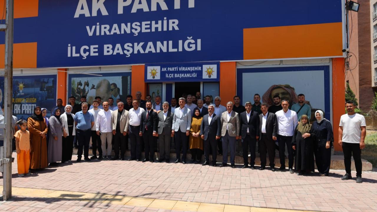 AK Parti İl Başkanı Günbegi Viranşehir ve Ceylanpınar'a Gönül Ziyaretleri Gerçekleştirdi