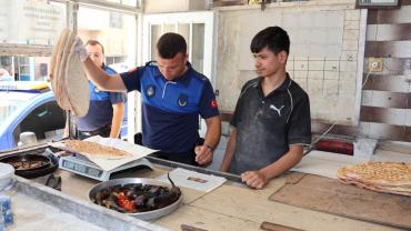 Haliliye Zabıtası'ndan Pide Ve Lahmacun Fırınlarına Sıkı Denetim