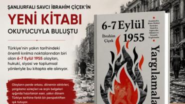 Şanlıurfalı Savcı İbrahim Çiçek'in Yeni Kitabı Okuyucuyla Buluştu