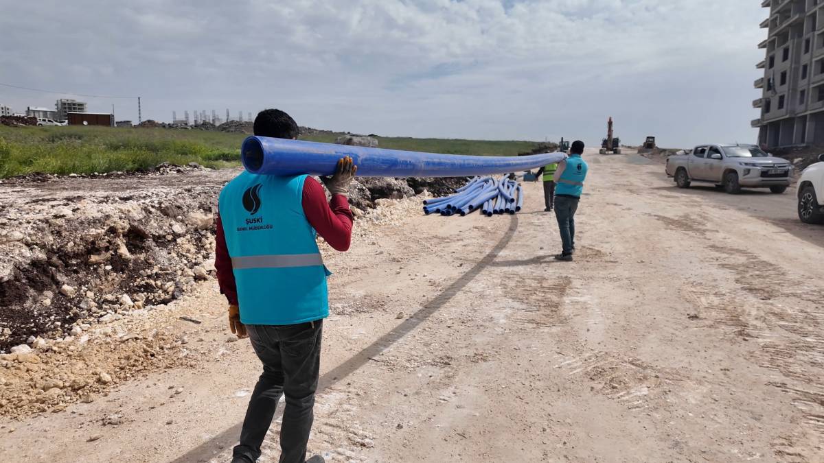 Şanlıurfa’da İçme Suyu Alt Yapısı Güçleniyor